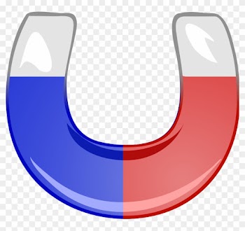 Animated Science Clipart - Red And Blue Magnet
