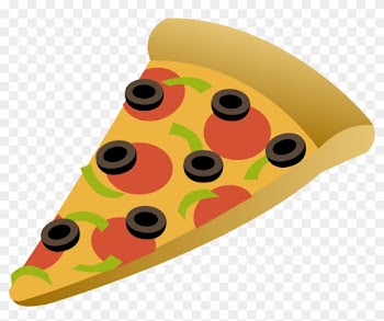Animated - Slice Of Pizza Cartoon