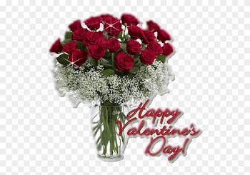 Animated Sparkling Valentine Roses In A Vase - 2 Dozen Long Stem Roses