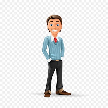 Animation APNG 3D computer graphics - Business people 