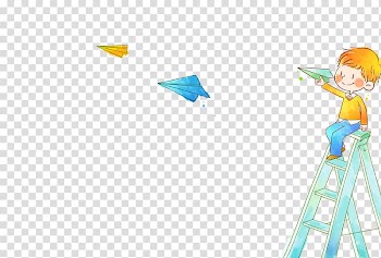 Animation Cartoon, Paper airplane transparent background PNG clipart