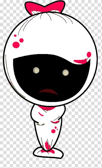 Animation Pocong Cartoon Ghost, Animation transparent background PNG clipart
