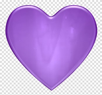 Animation , purple heart transparent background PNG clipart