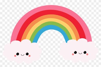 Animation Rainbow Drawing Clip Art - Kawaii Rainbow