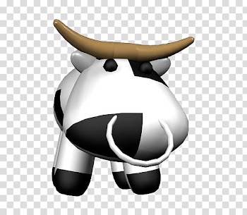 Animation, Silver nose ring Cow transparent background PNG clipart