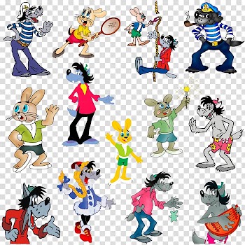 Animation Soyuzmultfilm Hare , ну погоди transparent background PNG clipart