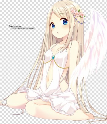 Anime Angel, Angels transparent background PNG clipart