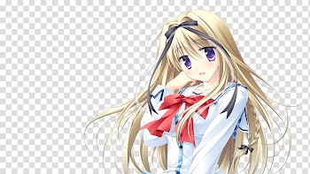 Anime Blond Mangaka, Anime transparent background PNG clipart