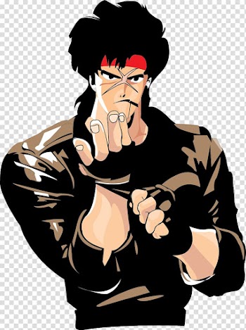 Anime Cartoon Animation, Karate Kid transparent background PNG clipart