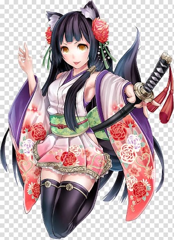 Anime Catgirl , Anime transparent background PNG clipart