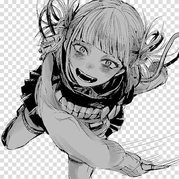 Anime character sketch illustration, Toga My Hero Academia Female Villain, toga transparent background PNG clipart