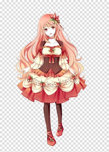 Anime Chibi Drawing Food Manga, anime girl transparent background PNG clipart