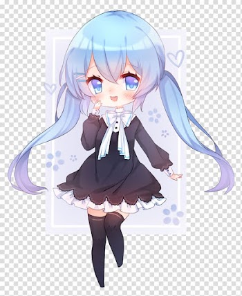 Anime Chibi Drawing Mangaka, Anime transparent background PNG clipart
