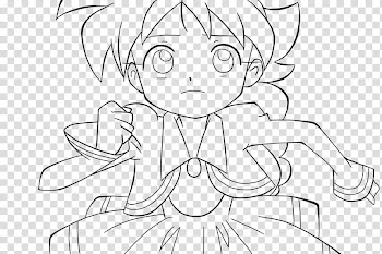 Anime Coloring Page , Ahiru/Duck transparent background PNG clipart