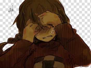 Anime cry, crying girl anime character transparent background PNG clipart