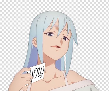 Anime Drawing Manga Avatar, aqua transparent background PNG clipart