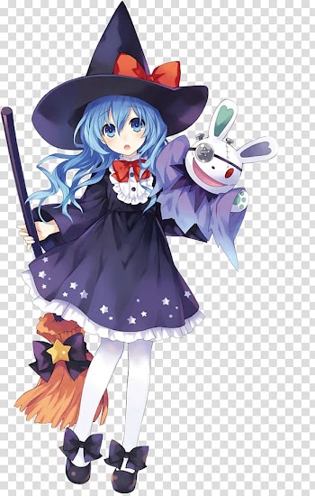Anime Drawing Manga Witchcraft Chibi, halloween live transparent background PNG clipart