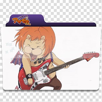 Anime folder icons , Azazel-san, anime file folder transparent background PNG clipart