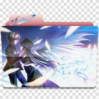 Anime folder icons , efmelodies, Ef anime transparent background PNG clipart