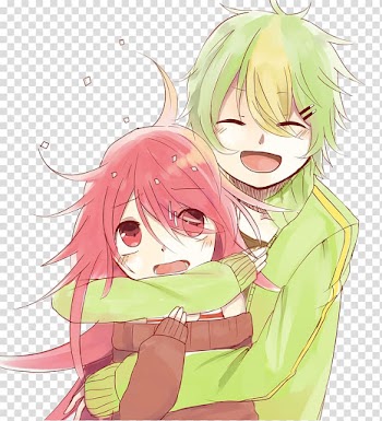 Anime Friends Nutty AnimeSHOW Animation, anime couple transparent background PNG clipart