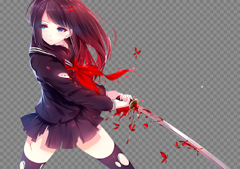 Anime Girl 3 Png by bloomsama on DeviantArt