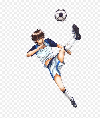 Anime Girl - Anime Boy Soccer Player