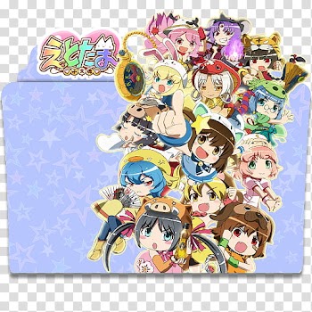 ANIME ICO , anime characters file folder illustration transparent background PNG clipart