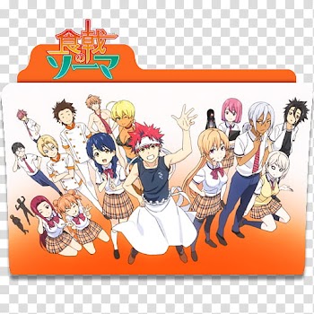 ANIME ICO , Shokugeki no Soma folder icon transparent background PNG clipart