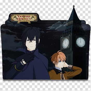 ANIME ICO , Vampire Holmes folder icon transparent background PNG clipart