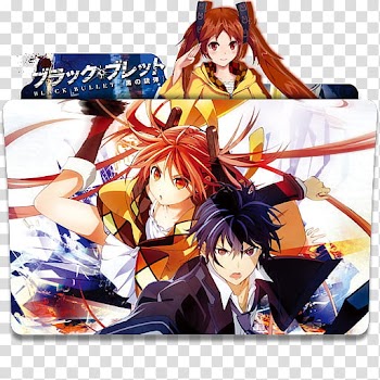 Anime Icon , Black Bullet anime transparent background PNG clipart