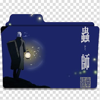 Anime Icon , blue folder illustration transparent background PNG clipart