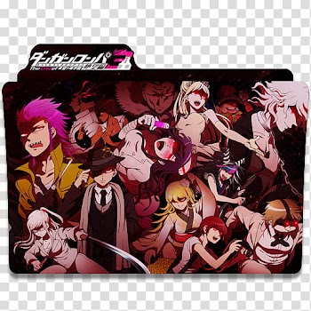 Anime Icon , Danganronpa  Zetsubou-hen v, anime character filename extension art transparent background PNG clipart