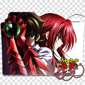 Anime Icon , High School DxD Born v, High School DxD Born anime illustration transparent background PNG clipart
