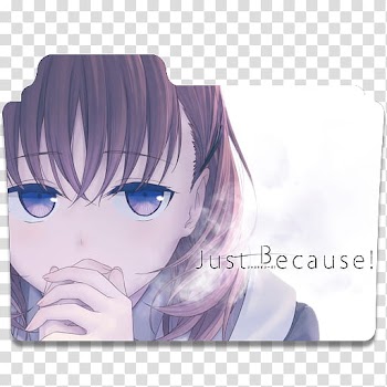 Anime Icon , Just Because! v, female anime character transparent background PNG clipart
