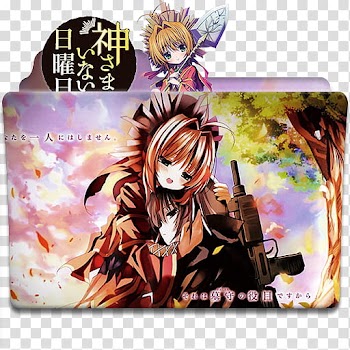 Anime Icon , Kamisama no inai nichiyoubi, anime girl folder computer icon transparent background PNG clipart