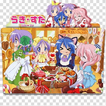Anime Icon , Lucky Star v transparent background PNG clipart