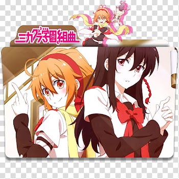 Anime Icon , Mikagura Gakuen Kumikyoku v, girl anime character transparent background PNG clipart