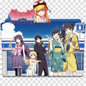 Anime Icon , Monogatari Series Second Season, Lawbon Station anime folder transparent background PNG clipart