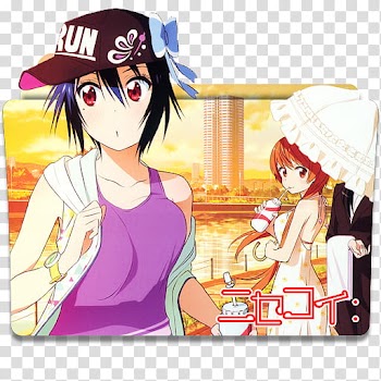 Anime Icon , Nisekoi Second Season v, anime character screenshot transparent background PNG clipart
