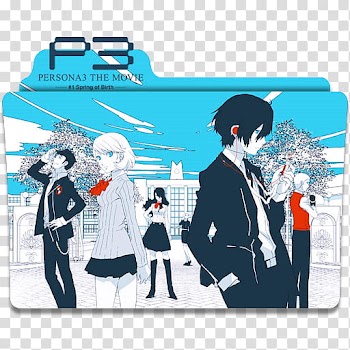 Anime Icon , Persona  game cover transparent background PNG clipart