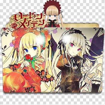 Anime Icon , Rozen Maiden  v, anime folder icon transparent background PNG clipart