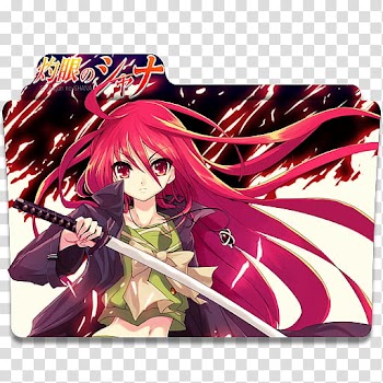 Anime Icon , Shakugan no Shana v transparent background PNG clipart