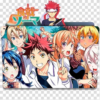 Anime Icon , Shokugeki no Souma v, chef anime illustraiton transparent background PNG clipart
