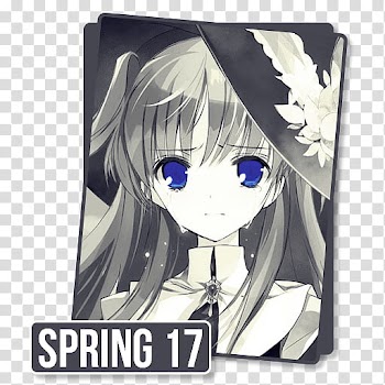 Anime Icon , Spring  F, female anime character folder icon transparent background PNG clipart
