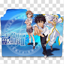 Anime Icon , To Aru Majutsu no Index II, anime characters transparent background PNG clipart