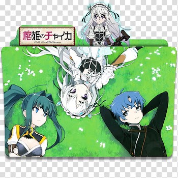 Anime Icon , two animated character girls and one boy lying on green grass transparent background PNG clipart