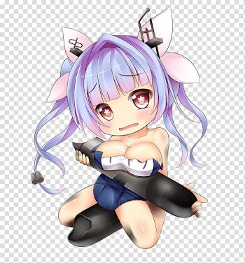Anime Kantai Collection Drawing Mangaka Chibi, Anime transparent background PNG clipart