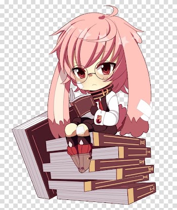 Anime Kawaii Chibi Mangaka, anime transparent background PNG clipart