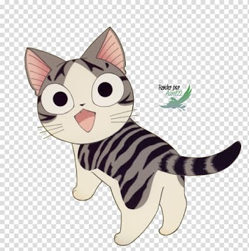 Anime Kitten Animation Desktop , cats transparent background PNG clipart