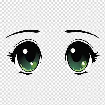 Anime Manga Drawing Eye Cartoon, Face transparent background PNG clipart